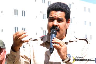 MADURO A MALANDROS: Entreguen sus armas, se les va a acabar el plazo si no toman mi llamado