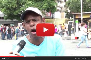 ¡VENEZOLANO ARRECHO! Así es como un ciudadano de calle le canta sus verdades a Maduro (Video)