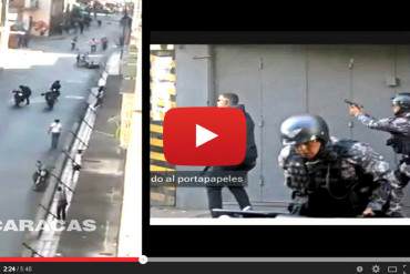 ¡QUÉ LO VEA EL MUNDO ENTERO! Video recopilatorio sobre violencia de la GNB contra manifestantes