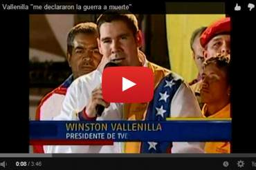 Winston Vallenilla en cadena nacional: «A mi hijo no le dan cupo en el colegio porque soy chavista»