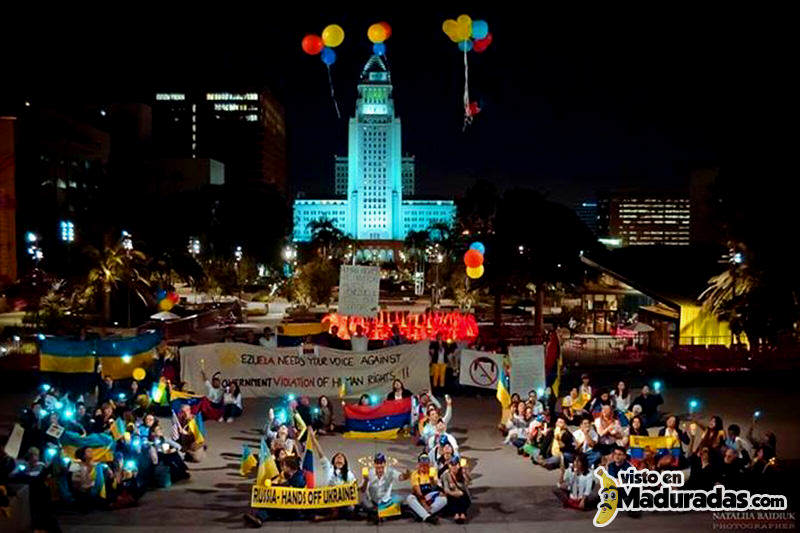 ucrania y venezuela en los angeles