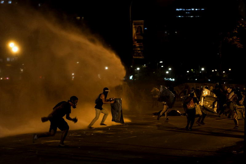 Protesta y Represion GNB