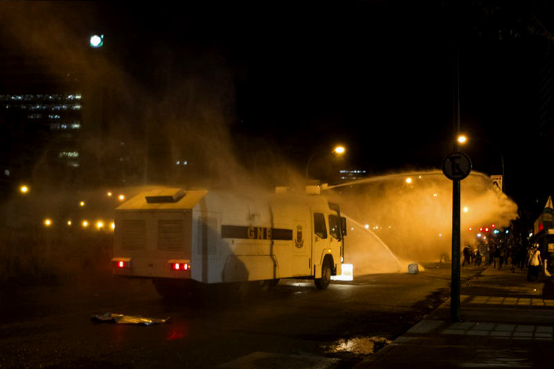 Protesta y Represion GNB