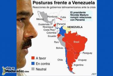 ¿Cómo piensan y actúan los países de América frente a lo que ocurre en #Venezuela?