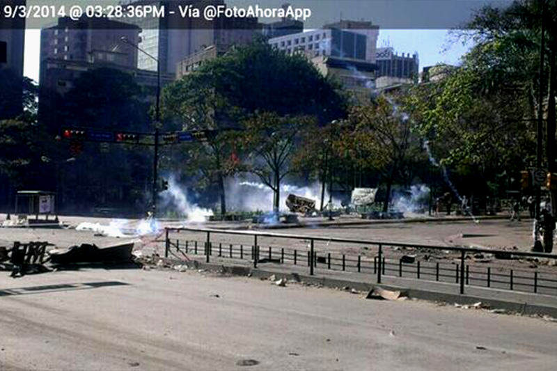 protesta en altamira