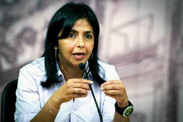 ¡EL SHOW! Delcy Rodríguez: “Accionaremos legalmente contra Twitter por suspender a Tareck”