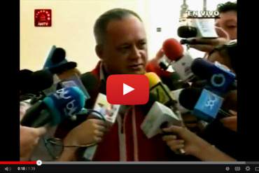 Así reaccionó Diosdado Cabello cuando esta periodista le preguntó por el «ataque fulminante» + AUDIO