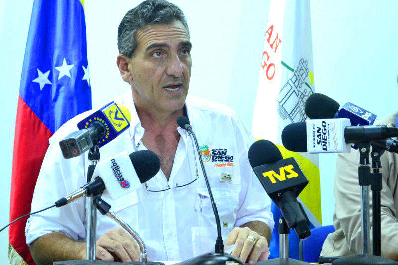 Enzo Scarano alcalde del municipio San Diego del estado Carabobo