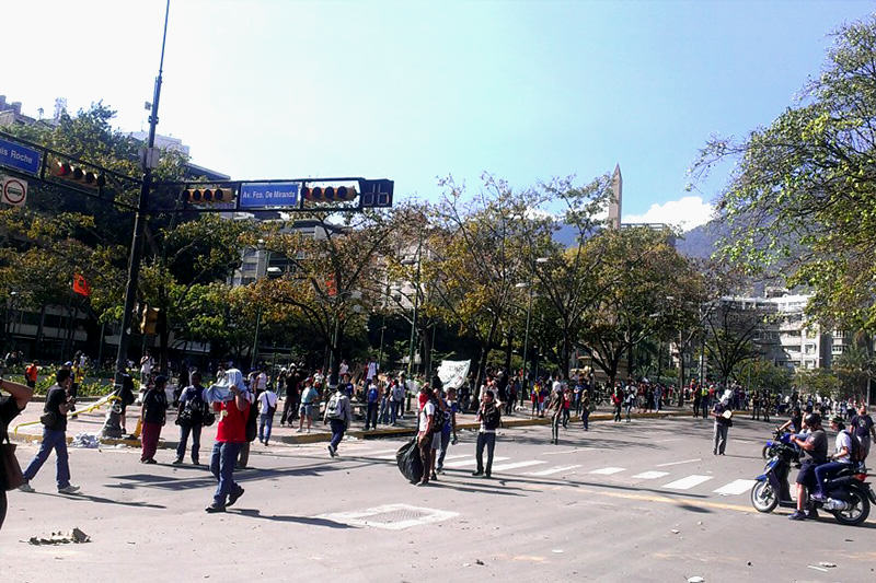 protesta en altamira