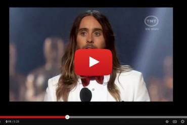 EN VIDEO: Las palabras de Jared Leto en los Oscar que picaron a la ministra Delcy Rodríguez + ¡AUCH!