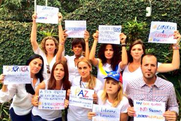 Venezolanos marchan hasta Ramo Verde para exigir liberación de Leopoldo López + FOTOS