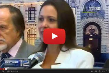 ¡NO SE DETIENE! En Video: Diputada @MariaCorinaYA le responde a Cabello desde Perú + VIDEO