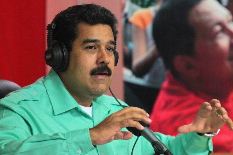 Nicolas Maduro en conferendia radial 