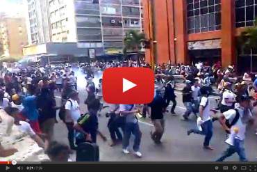 ¡IMPRESIONANTE! En Video: Así es como la GNB y PNB reprimen a los estudiantes en Bello Monte