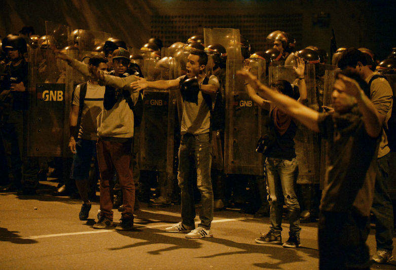Protestas en Venezuela Estudiantes Protestando 5M