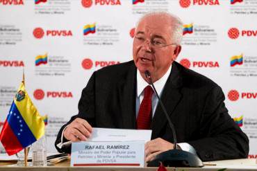 ¡ESTANCADOS! Rafael Ramírez: PDVSA no elevará producción “a corto plazo”