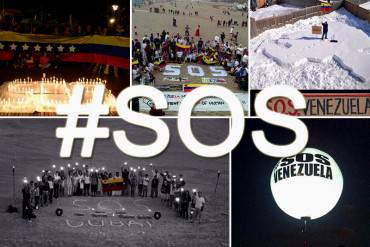 ¡NO ESTAMOS SOLOS! El mundo entero se unió al llamado de #SOSVenezuela + FOTOS