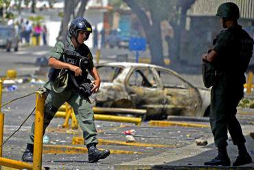 Murió Capitán de la GNB tras recibir disparo en la cabeza durante protesta en Maracay