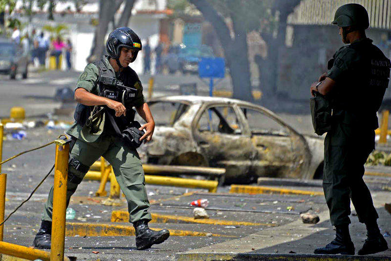 Se confirma muerte capitan de la GNB durante protesta en Maracay