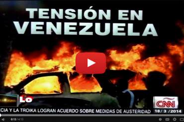 ¡LO QUE NO MUESTRAN LOS MEDIOS! CNN Reporta: A un mes de la detención de Leopoldo Lopéz