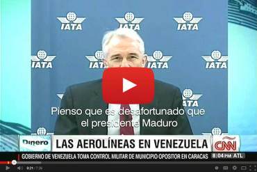 ¡QUE DEJE EL SHOW! Presidente de IATA a Maduro: “No es momento de amenazar a las aerolíneas”