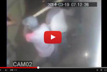 ¡A PALO LIMPIO! Colectivos y Policía de Aragua le dan brutal golpiza a estudiante (Video Fuerte)