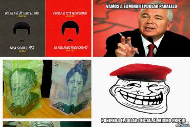 HUMOR: Las mejores imágenes que nos deja la devaluación del Sicad 2 de esta semana