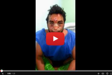 ¡VIVIÓ PARA CONTARLO! En Video: Testimonio de estudiante UCV golpeado en Maracay