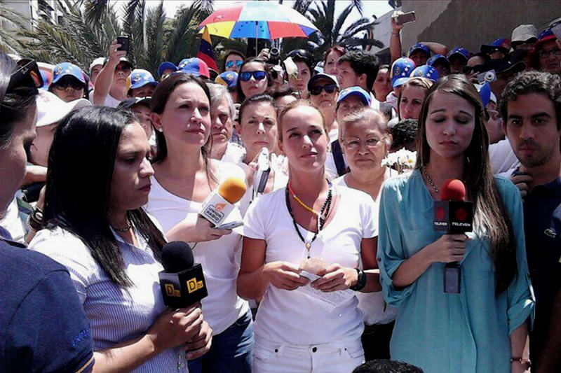 protesta en caracas