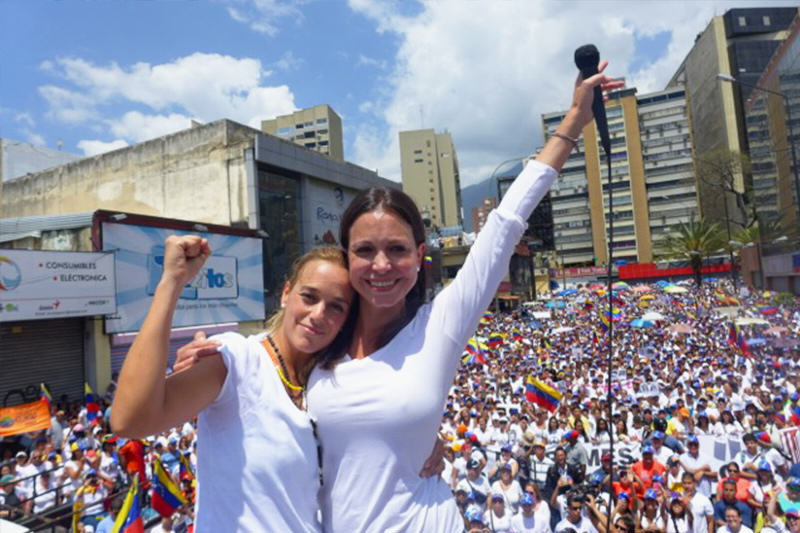 protesta en caracas