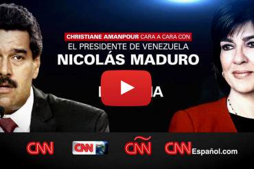 ¡CARA A CARA! Imperdible: CNN transmitirá entrevista exclusiva con Nicolás Maduro (Avance)