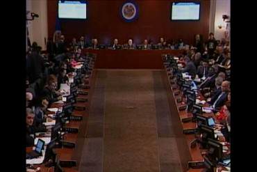 ¡VÉALO EN VIVO! Consejo Permanente de la OEA considera evaluar situación de Venezuela (+VIDEO)