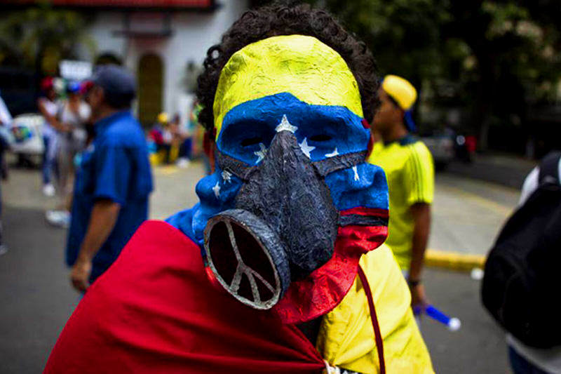 Protesta en Venezuela