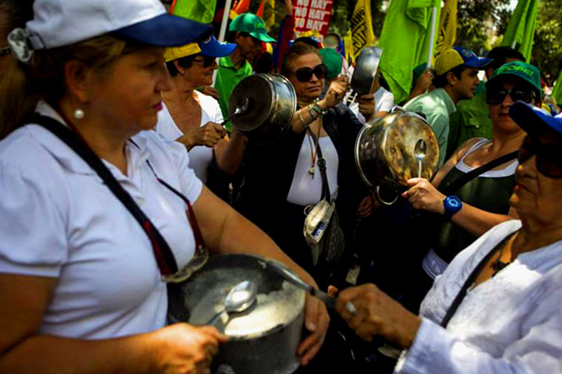 Protesta en Venezuela