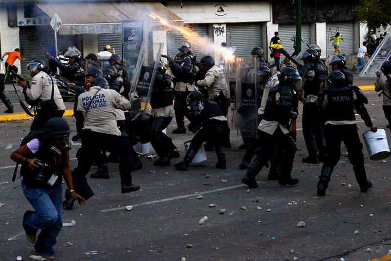 pnb protestas en venezuela