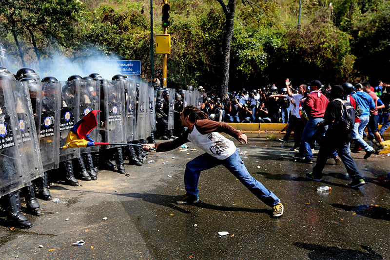 protestas en venezuela