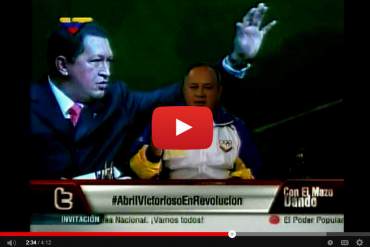 Diosdado Cabello al padre de Leopoldo López: «Diga la verdad, no me haga hablar» (Video)