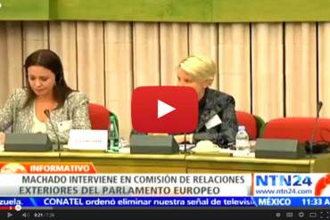 ¡LE DIO CON TODO! Directora de NTN24 denunció censura del régimen venezolano ante Parlamento Europeo