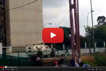 ¡DEPLORABLE E INHUMANO! GNB persigue y atropella a estudiante en Barquisimeto (Video)