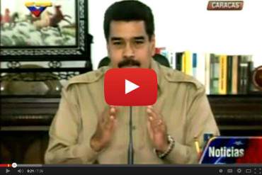 ¿MIEDO A LOS GOCHOS? Maduro asegura que tachirenses llegaron a Caracas a generar más caos (Video)