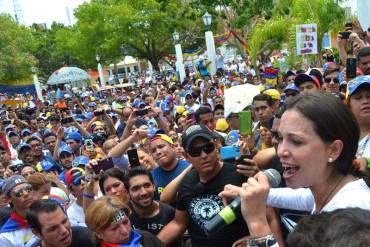 María Corina: «Nunca habíamos tenido tantas señales de debilidad de esta dictadura» (+ Fotos)