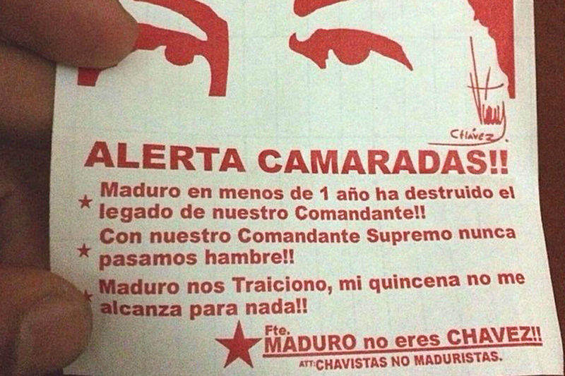 Mensaje de Campaña de Chavistas