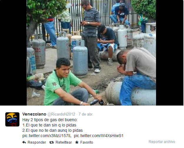 No hay GAS en Venezuela (2)