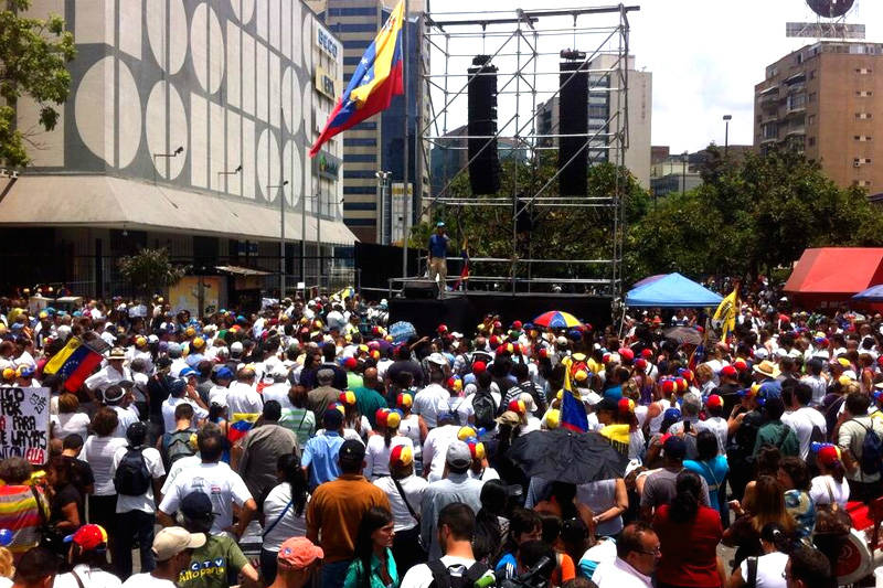 Plaza Brion de Chacaito 1A Maria Corina Machado