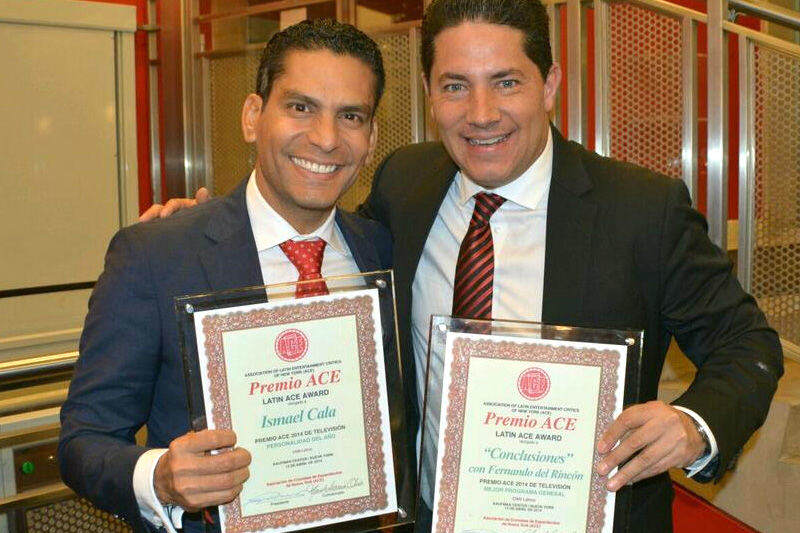 Premio ACE NewYork Ismael Cala CalaCNN con FdelRincon Fernando del Rincon Concluciones CNN 