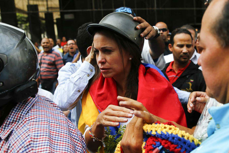 Protestas en Venezuela Maria Coriana Machado 1A GNB (1)