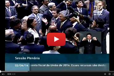 EN VIDEO: Lo que usted no vio de la entrada de María Corina Machado al congreso del Brasil