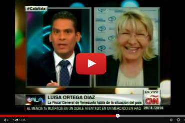 ¡IMPERDIBLE! Cala le pone un parao’ a la Fiscal Luisa Ortega Díaz ante su cinismo (+Video)