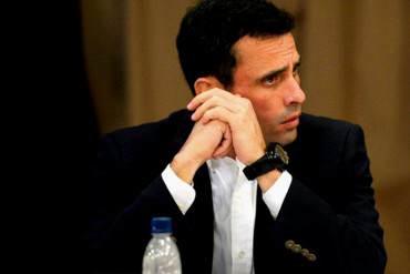 Capriles: “Nicolás quiere que la unidad se levante de la mesa del diálogo”