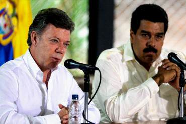 ¡SE DEVELA EL MISTERIO! ¿Por qué Maduro no asistió a la investidura de Santos en Colombia ?